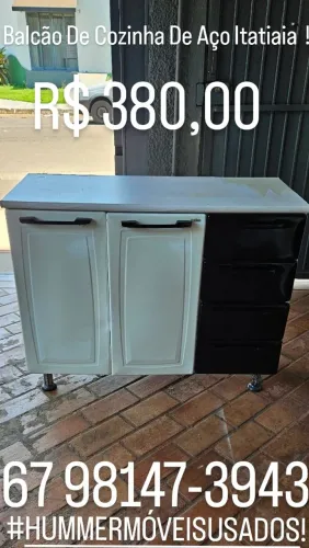 Vende - Se Balcão De Cozinha De Aço Itatiaia  !