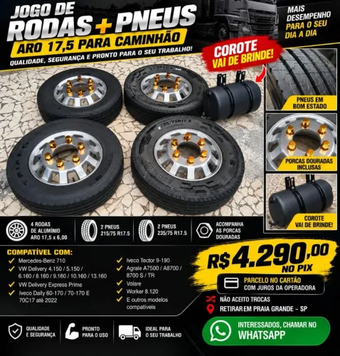Rodas de alumínio