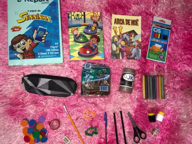 **? Kit Material Escolar Completo - Ideal para Educação Infantil ?**