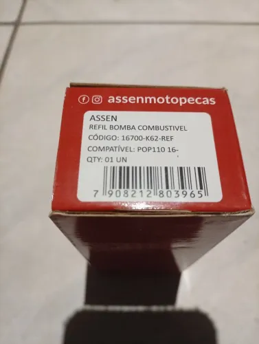 Refil de combustível da Pop 110
