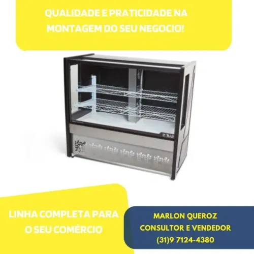 Balcão de Tortas 1,25M Polar 127/220v