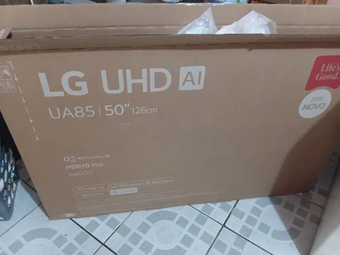 Caixa de TV 50 Polegadas!