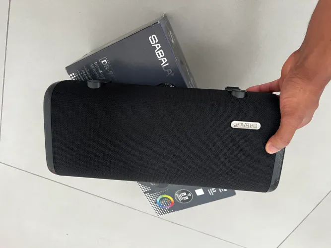 Caixa Bluetooth 120 watts Sabará DR908 potente