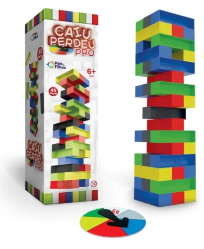 CAIU PERDEU / JENGA 