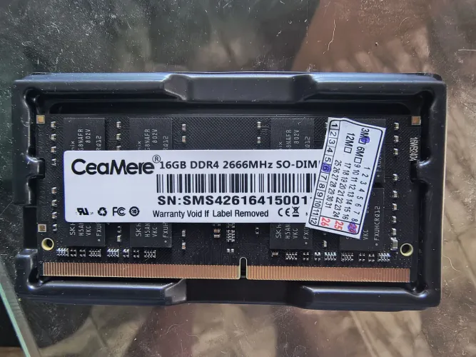 Memória RAM Notebook DDR4 16GB 2666mhz
