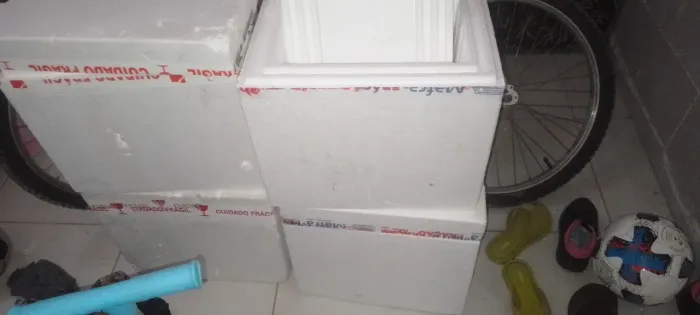 Caixa de isopor