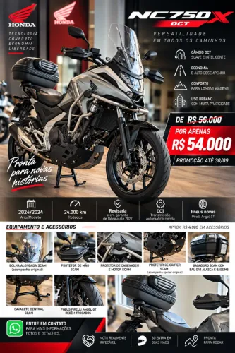 Honda NC 750x/ 750x ABS DCT 2024