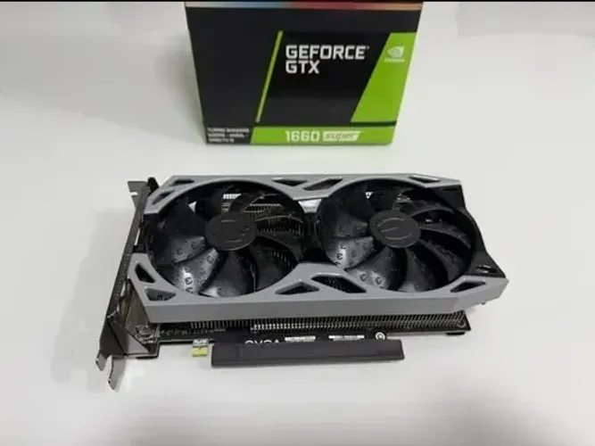Placa De Vídeo Evga Geforce Gtx 1660 Super