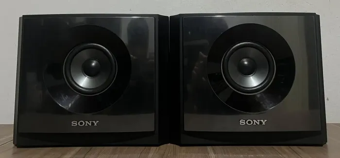 2 Caixas Surrounds Sony Muteki Ss-Srp7m 216 RMS Cada - Leia Descrição