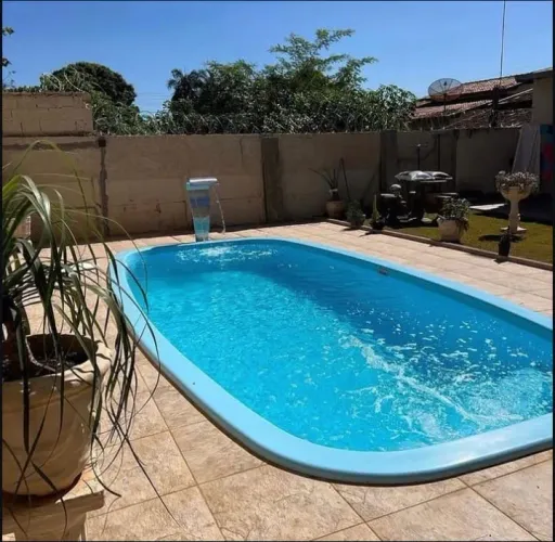Piscina 6x3 completa e instalada