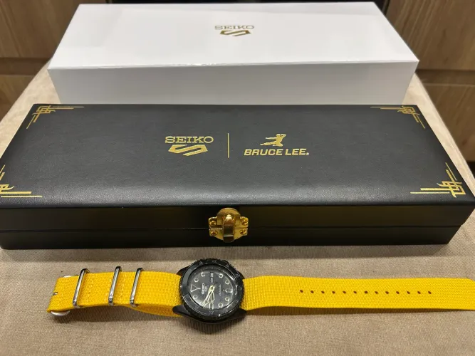 Relógio Seiko bruce lee ed limitada