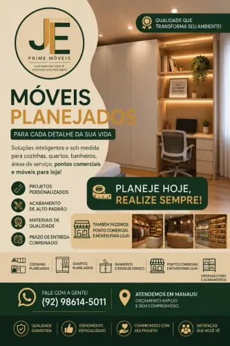 MOVEIS PLANEJADOS EM MANAUS QUARTO/COZINHA/LOJA MDF