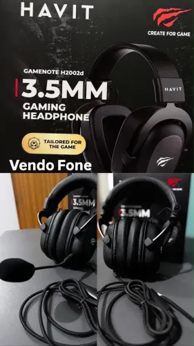 Fone headset gamer