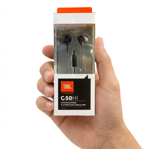 Fone de Ouvido Com Fio JBL Preto Grave Forte Na Caixa Lacrado (Com Garantia)