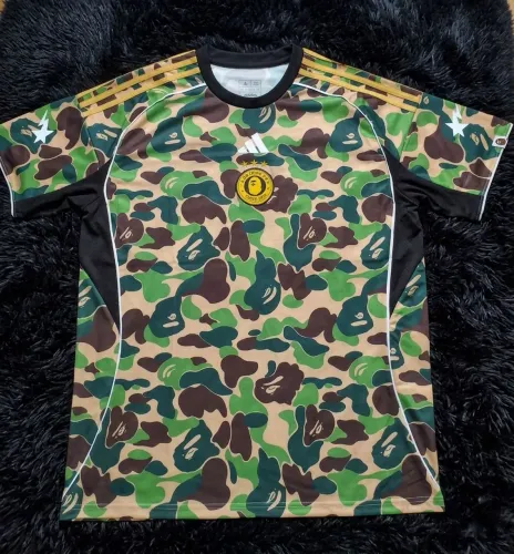 BAPE X ADIDAS JERSEY FOOTBALL CAMO