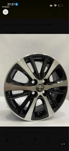 Jogos de rodas + pneus ORIGINAIS TOYOTA Aro 15 4x100 4 furos