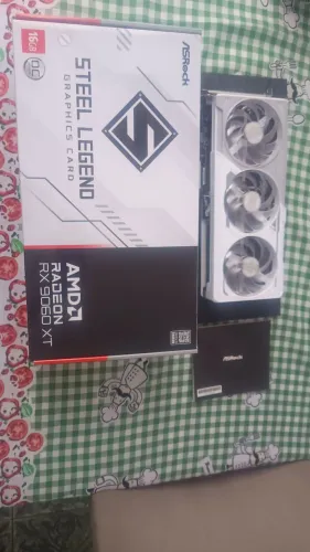 Placa de vídeo RX 9060xt 16gb