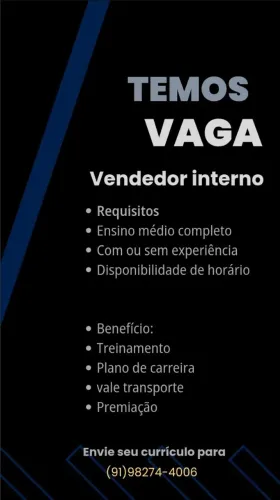 Vaga de emprego 