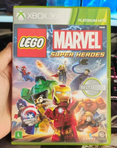 Jogo LEGO Marvel Super Heroes Xbox 360 Original (Faço olx pay)