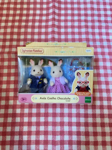 Sylvanian Families - Avós Coelhos Chocolate