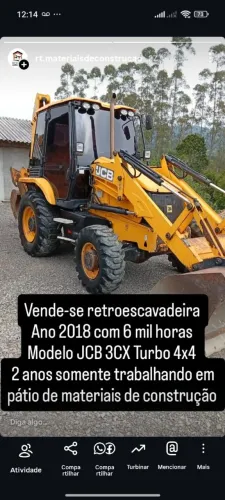 Retroescavadeira 2018