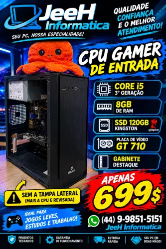 CPU Gamer de Entrada
