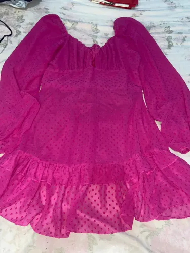 vestido rosa