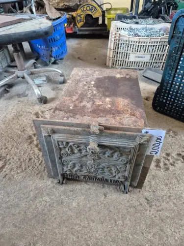 Forno ferro fundido antigo 