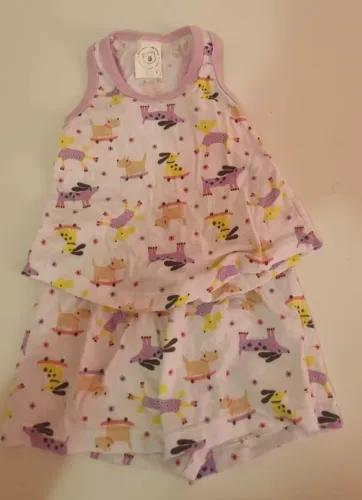 Conjunto pijama menina 1 ano