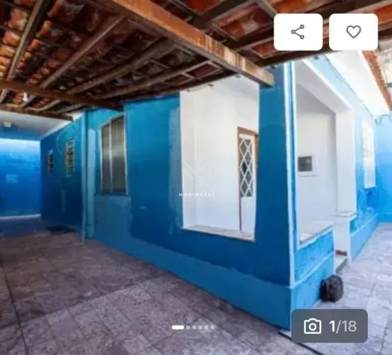 Casa térrea com 2 quartos e garagem