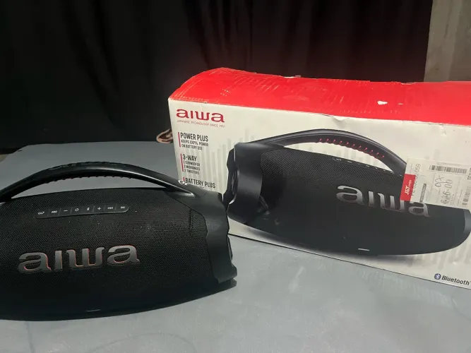 Caixa de som aiwa