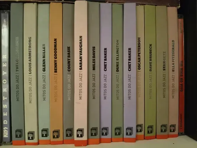 Coleção Mitos Do Jazz Impecável Count Basie, Ella, Duke