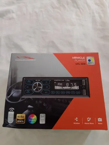 som automotivo com bluetooth.