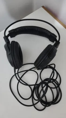Fone Audio-technica com cabo de 2,5 metros