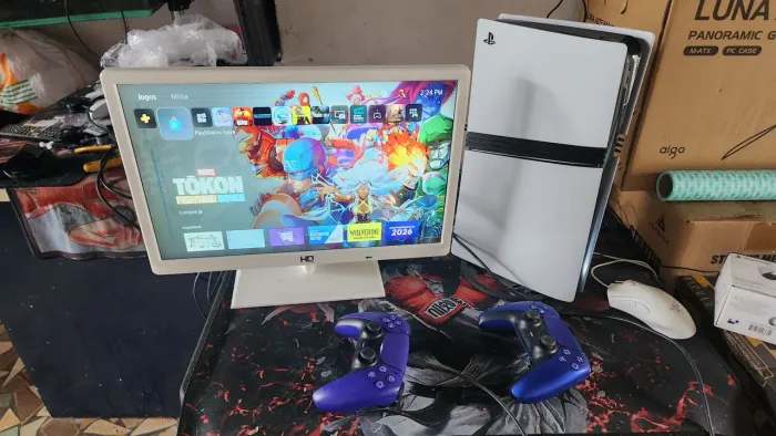 Ps5 Pro 2TB 2 Controle Cabos