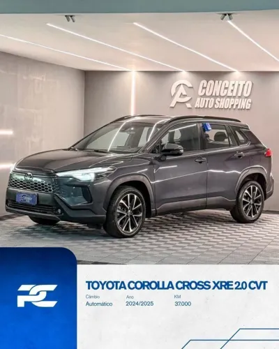 Toyota Corolla Cross XRE 2.0 16V Flex AUT 2025