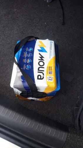 Bateria Moura nova 370 aceito cartão.
