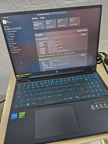 Predator helios neo 16 ,I7 14700hx/rtx4070 8g/16gb de ram / 512gb
