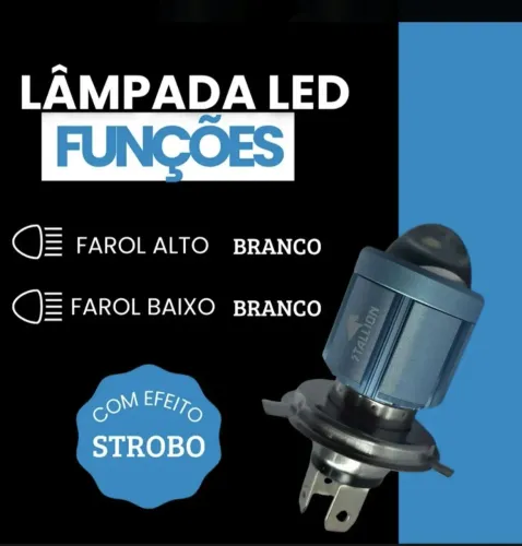 Lâmpada led top