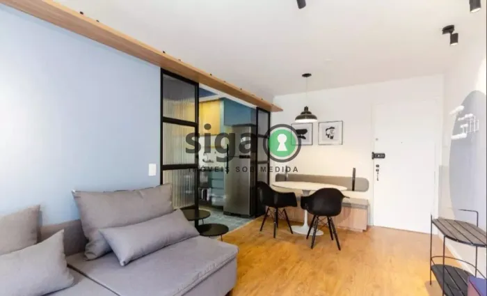 Apartamento 1 quarto, 1 vaga de garagem, 45M², á venda Itaim Bibi - São paulo/SP