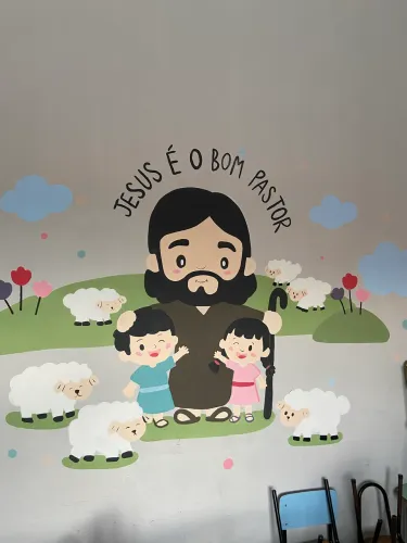 Arte em parede 