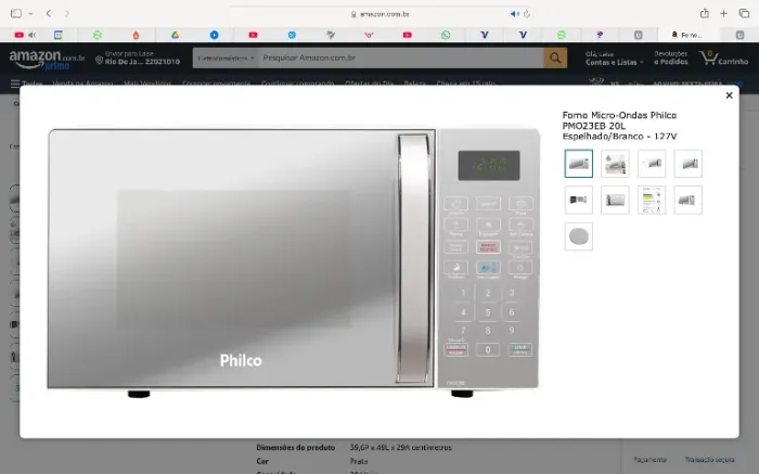 Microondas PHILCO 