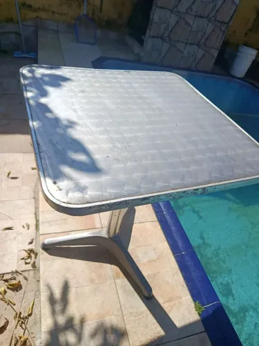 Mesas aço inox pra barzinho ou lanchonete 