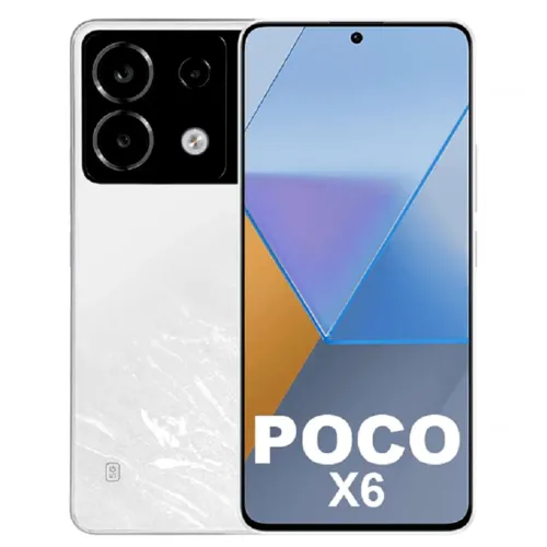 Smartphone Poco X6 256Gb de Memória Interna 8Gb 5G Branco