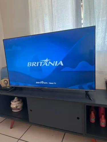 Tv SMART 50 4K no plástico zerada