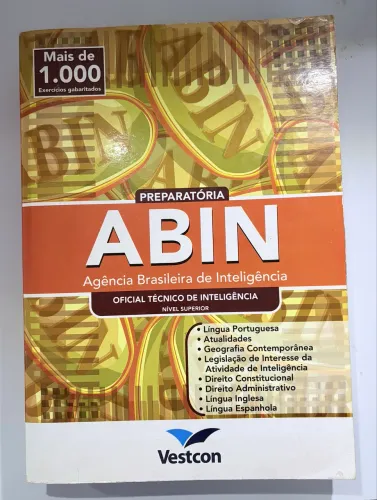 Livro Preparatório ABIN Vestcon