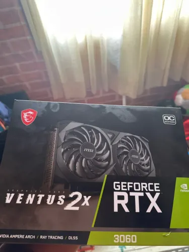 Placa de Vídeo MSI RTX 3060 12GB DDR6