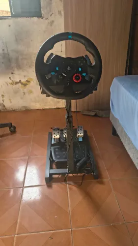 Volante Logitech G29 + Suporte Pilot Race (Apenas 1 mês de uso)