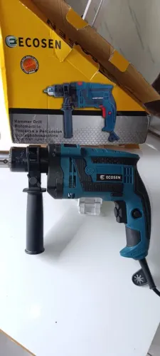 Parafusadeira e Furadeira de Impacto Profissional 21v Mandril 1/2 cessórios Martelete