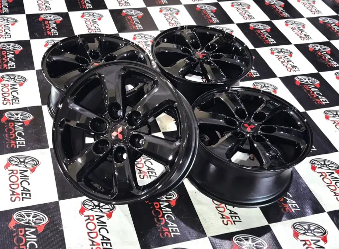 Jogo de Rodas aro 16" Mitsubishi L200 Triton 6x139 Originais Zeradas 